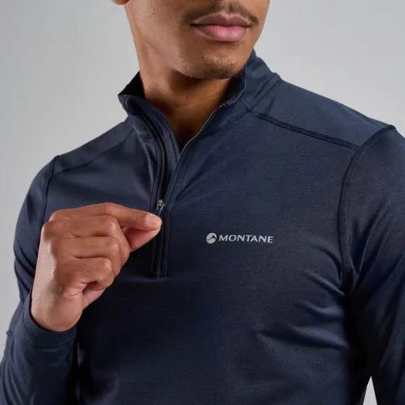 Montane Dart XT Thermal Zip Neck Long Sleeved Top Stone Blueeclipse Bluecapermidnight Greyblack Mens Montane Baselayers Montane Dart XT Thermal Zip Neck Long Sleeved Top Stone Blueeclipse Bluecapermidnight Greyblack Mens Montane Baselayers
