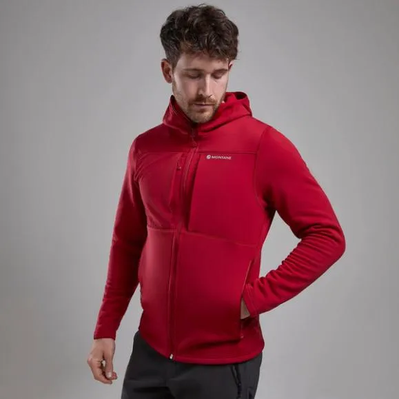 Montane Fury XT Hooded Fleece Jacket Eclipse Blueblackacer Redoak Green Mens Montane Fleece Montane Fury XT Hooded Fleece Jacket Eclipse Blueblackacer Redoak Green Mens Montane Fleece