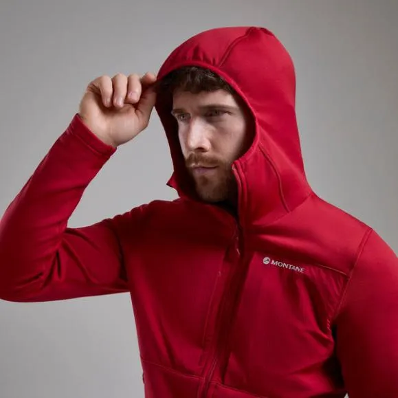 Montane Fury XT Hooded Fleece Jacket Eclipse Blueblackacer Redoak Green Mens Montane Fleece Montane Fury XT Hooded Fleece Jacket Eclipse Blueblackacer Redoak Green Mens Montane Fleece
