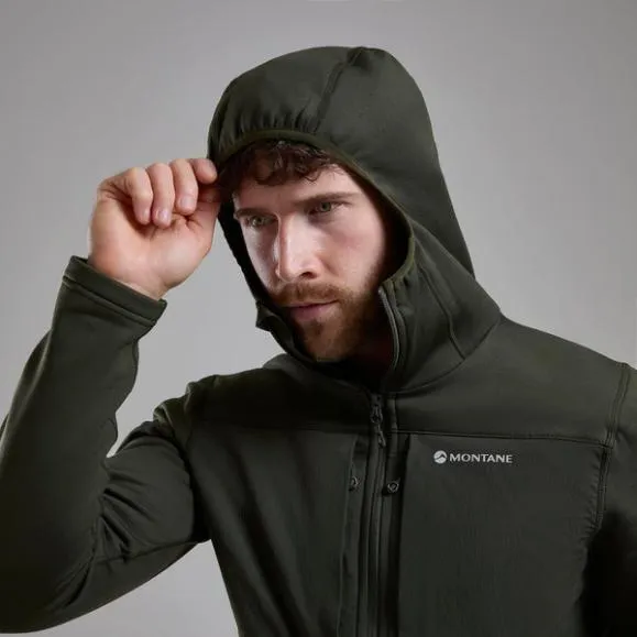 Montane Fury XT Hooded Fleece Jacket Eclipse Blueblackacer Redoak Green Mens Montane Fleece Montane Fury XT Hooded Fleece Jacket Eclipse Blueblackacer Redoak Green Mens Montane Fleece