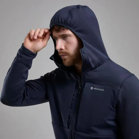 Montane Fury XT Hooded Fleece Jacket Eclipse Blueblackacer Redoak Green Mens Montane Fleece Montane Fury XT Hooded Fleece Jacket Eclipse Blueblackacer Redoak Green Mens Montane Fleece