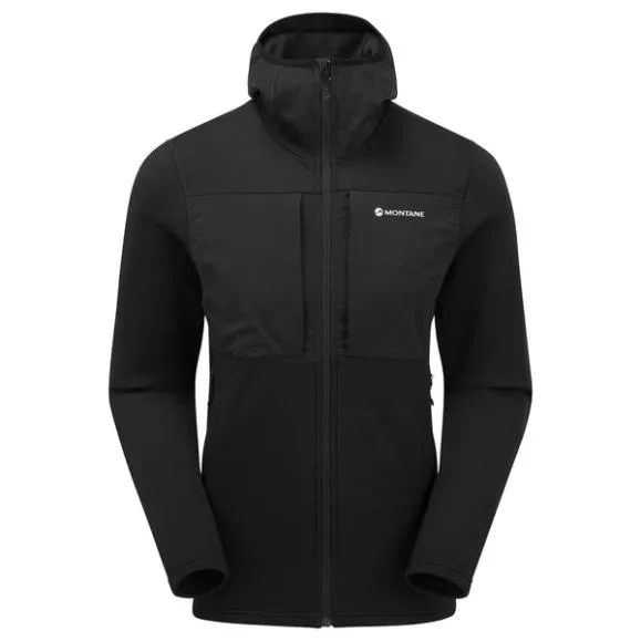 Montane Fury XT Hooded Fleece Jacket Eclipse Blueblackacer Redoak Green Mens Montane Fleece Montane Fury XT Hooded Fleece Jacket Eclipse Blueblackacer Redoak Green Mens Montane Fleece