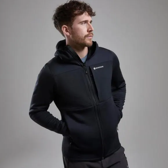 Montane Fury XT Hooded Fleece Jacket Eclipse Blueblackacer Redoak Green Mens Montane Fleece Montane Fury XT Hooded Fleece Jacket Eclipse Blueblackacer Redoak Green Mens Montane Fleece