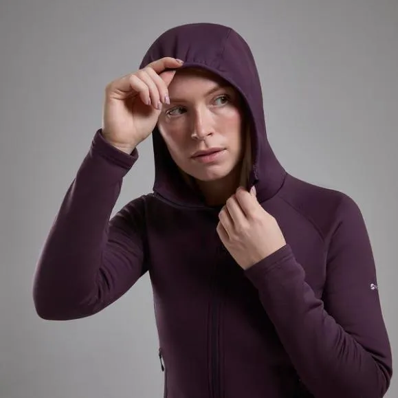 Montane WoFury Hooded Fleece Jacket Mulberrypale Sageeclipse Bluesaffron Redblack Womens Montane Fleece Montane WoFury Hooded Fleece Jacket Mulberrypale Sageeclipse Bluesaffron Redblack Womens Montane Fleece