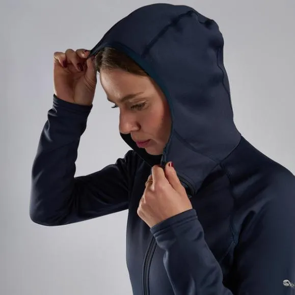 Montane WoFury Lite Hooded Fleece Jacket Moonscapetigerlilyeclipse Blue Womens Montane Fleece Montane WoFury Lite Hooded Fleece Jacket Moonscapetigerlilyeclipse Blue Womens Montane Fleece