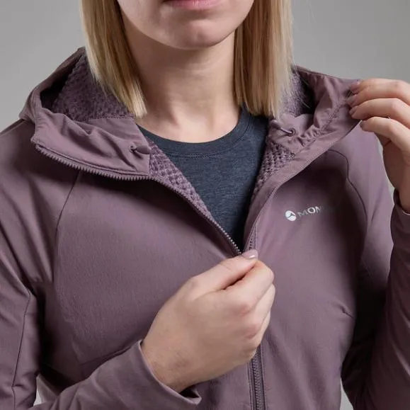 Montane WoKhamsin Hooded Softshell Jacket Moonscapeblack Womens Montane Softshell Montane WoKhamsin Hooded Softshell Jacket Moonscapeblack Womens Montane Softshell