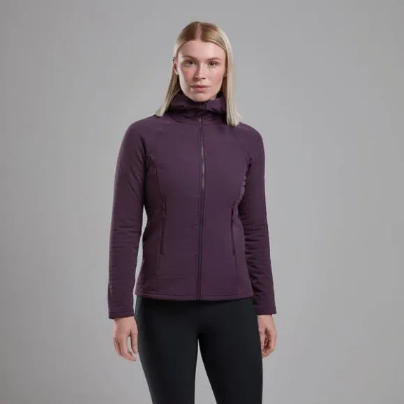 Montane WoProtium XT Hooded Fleece Jacket Mulberryeclipse Bluedeep Forestblack Womens Montane Fleece Montane WoProtium XT Hooded Fleece Jacket Mulberryeclipse Bluedeep Forestblack Womens Montane Fleece