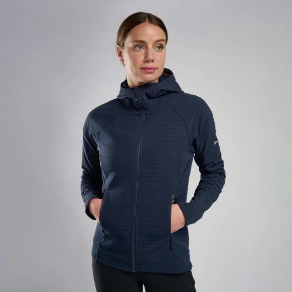 Montane WoProtium XT Hooded Fleece Jacket Mulberryeclipse Bluedeep Forestblack Womens Montane Fleece Montane WoProtium XT Hooded Fleece Jacket Mulberryeclipse Bluedeep Forestblack Womens Montane Fleece