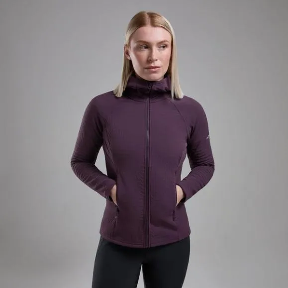 Montane WoProtium XT Hooded Fleece Jacket Mulberryeclipse Bluedeep Forestblack Womens Montane Fleece Montane WoProtium XT Hooded Fleece Jacket Mulberryeclipse Bluedeep Forestblack Womens Montane Fleece
