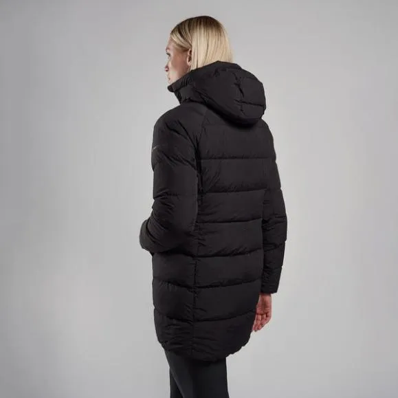 Montane WoTundra Hooded Down Jacket Oysterdeep Forestblack Womens Montane Down Montane WoTundra Hooded Down Jacket Oysterdeep Forestblack Womens Montane Down