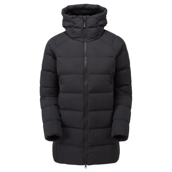 Montane WoTundra Hooded Down Jacket Oysterdeep Forestblack Womens Montane Down Montane WoTundra Hooded Down Jacket Oysterdeep Forestblack Womens Montane Down