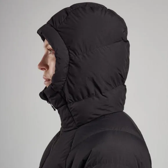 Montane WoTundra Hooded Down Jacket Oysterdeep Forestblack Womens Montane Down Montane WoTundra Hooded Down Jacket Oysterdeep Forestblack Womens Montane Down