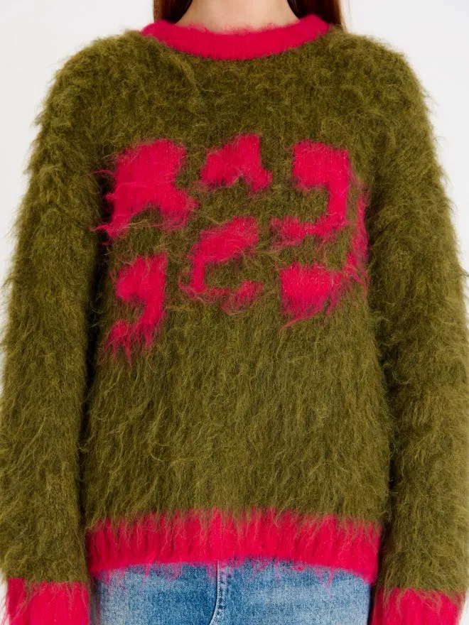 Moss Knit Women The Ragged Priest Knitwear and Sweats