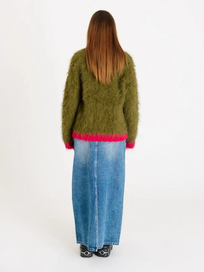 Moss Knit Women The Ragged Priest Knitwear and Sweats