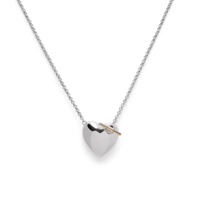 Necklaces Knot Heart Silver Necklace 8211 Olivia Burton Women