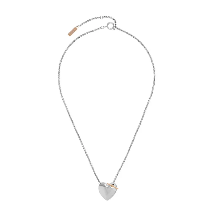 Necklaces Knot Heart Silver Necklace 8211 Olivia Burton Women