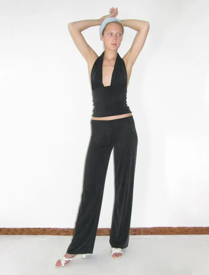 No 1653 Julio Black Women Paloma Wool Bottoms