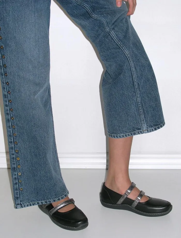 No 1688 002KM Black Women Paloma Wool Shoes
