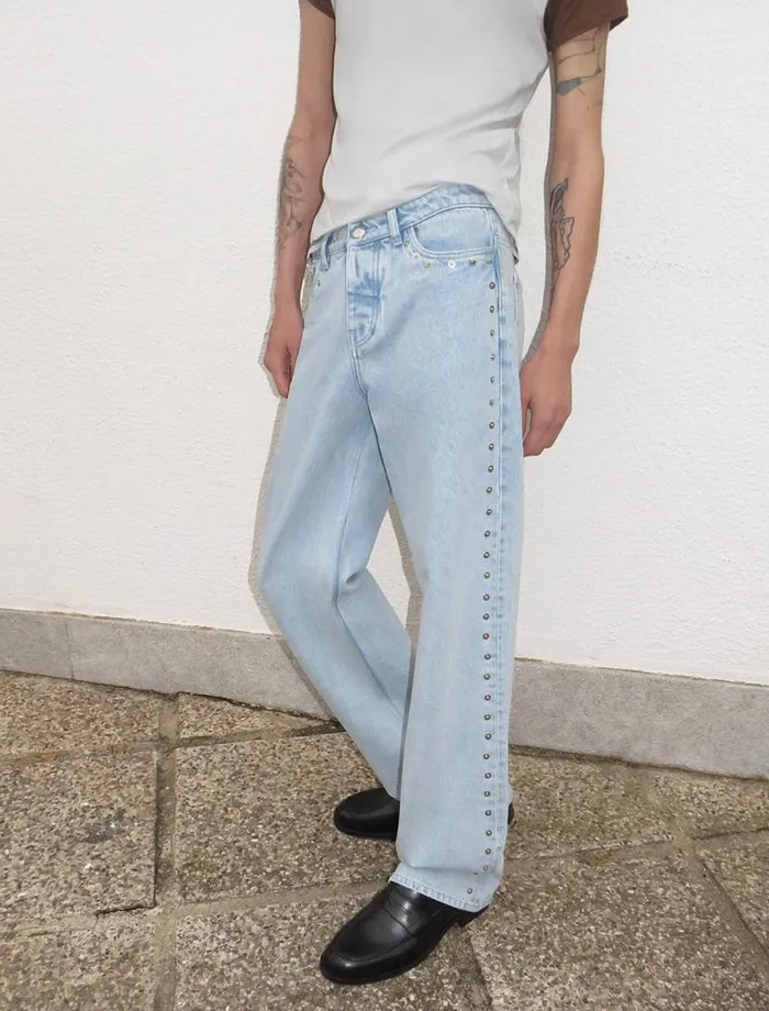 No 2059 Crowd B Light Denim Men Paloma Wool PWman