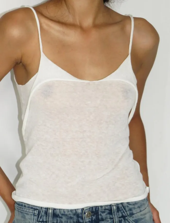 No 2107 Mirai Ecru Women Paloma Wool Tops