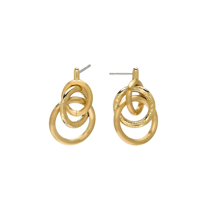 Olivia Burton Earrings Women Encircle Gold Plated Earrings