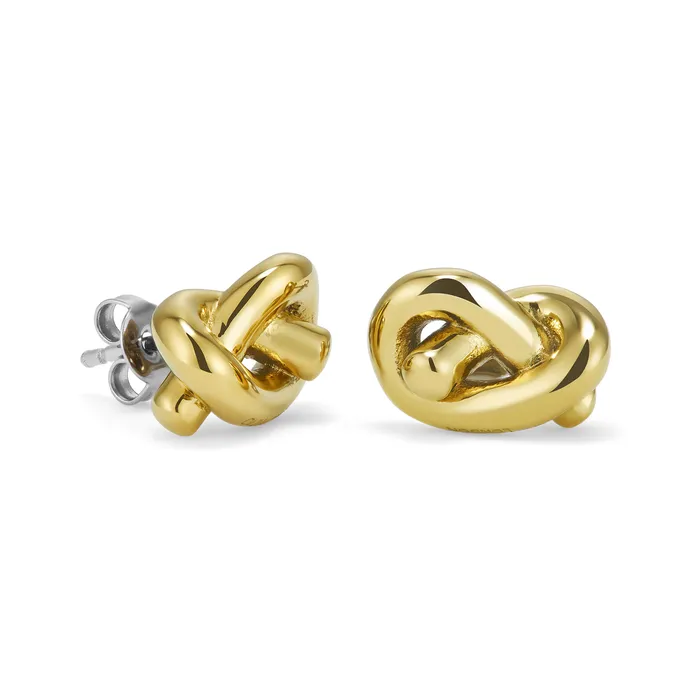 Olivia Burton Lovers Knot Gold Plated Stud Earrings Women Earrings