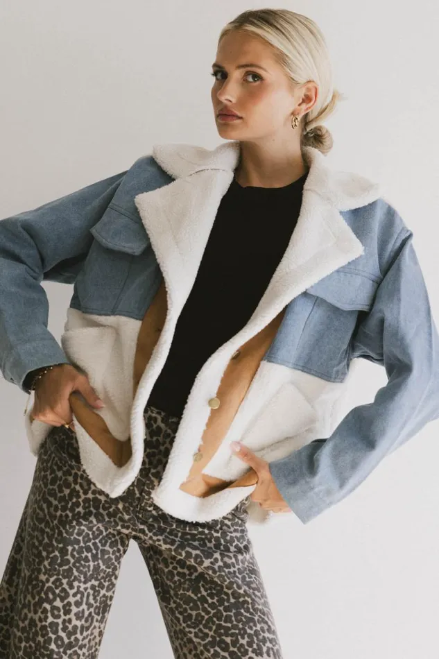 Outerwear Women Bohme Fawn Contrast Jacket