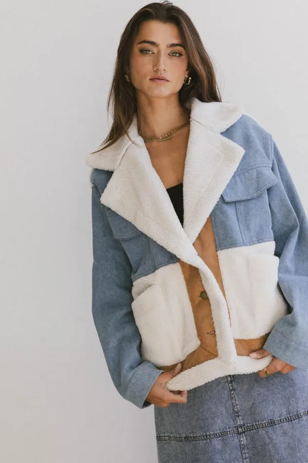 Outerwear Women Bohme Fawn Contrast Jacket