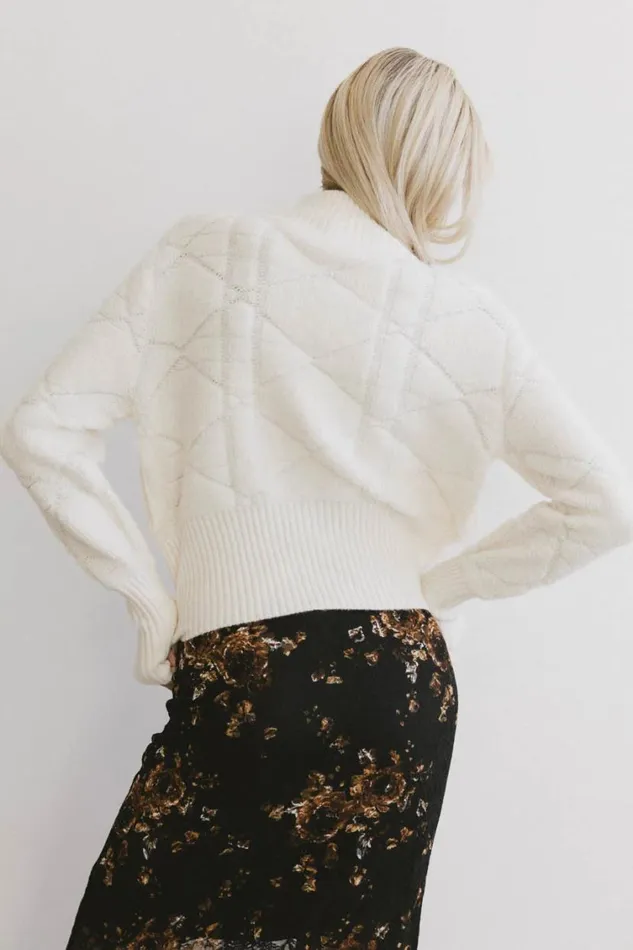 Outerwear Women Bohme Sheena Quilted Jacket In Ivory Ivory