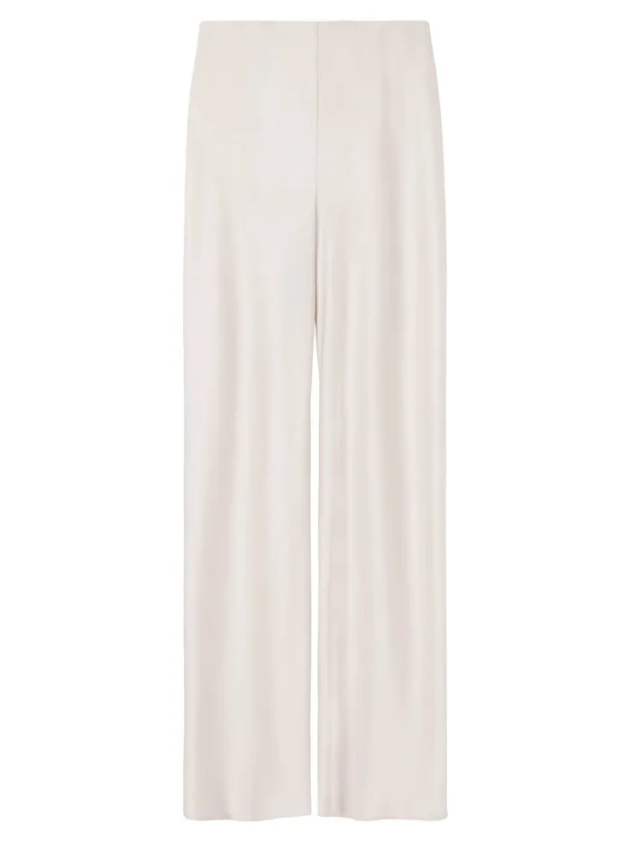 Pants AEmery 8211 Myrna Bias Pant in White Oyster 8211 The UNDONE Women