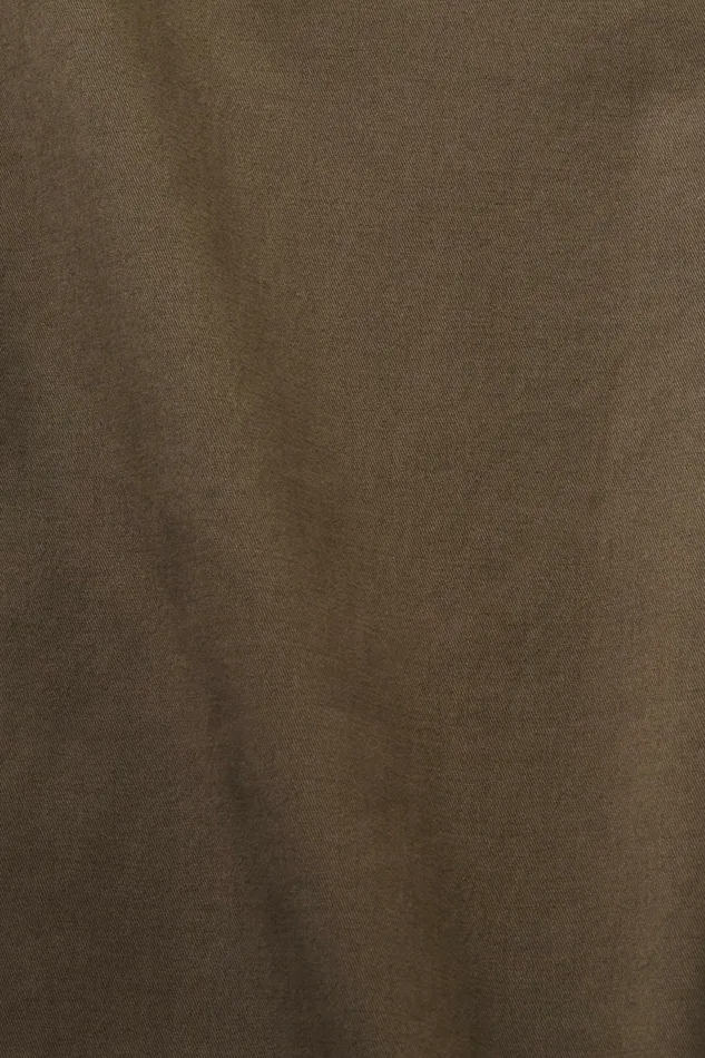 Pants Joggers Men Esprit CottonTwill Straight Chinos Dark Khaki