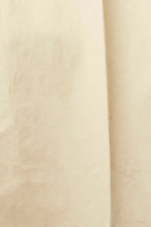 Pants Joggers Men Esprit Wide Fit Chinos Cream Beige