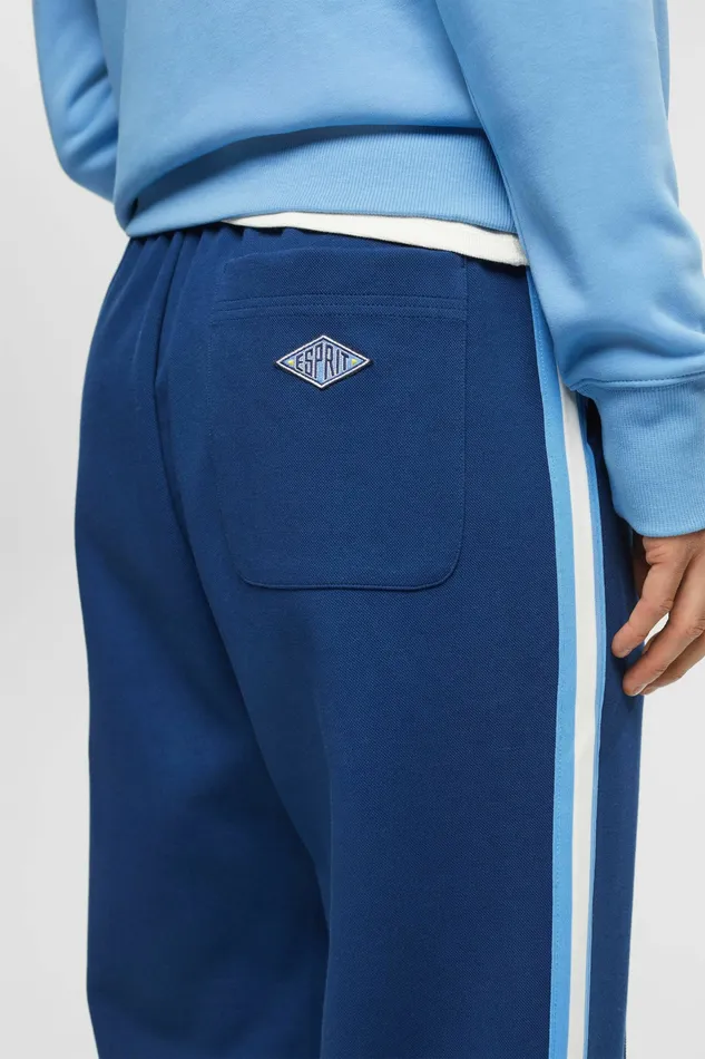 Pants Joggers Men Esprit Wide Leg Trousers Ink