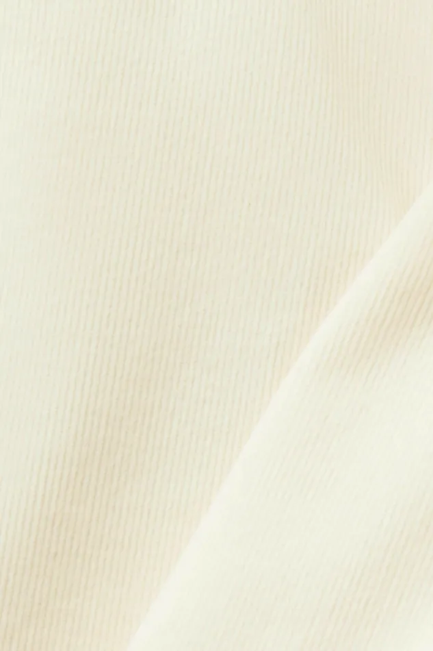 Pants Joggers Women Esprit MidRise Slim Corduroy Trousers Ice