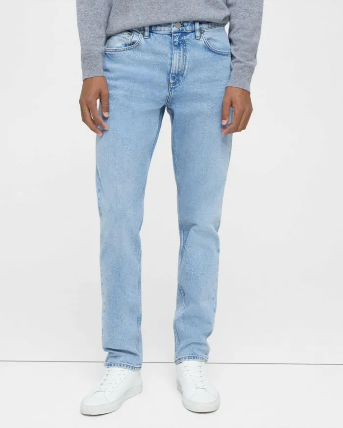 Pants Men Theory Athletic Fit Jean In Stretch Denim Washed Indigo Lt Pants Men Theory Athletic Fit Jean In Stretch Denim Washed Indigo Lt