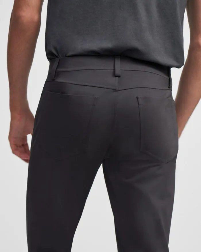 Pants Men Theory Raffi 5Pocket Pant In Compact Ponte Asphalt Pants Men Theory Raffi 5Pocket Pant In Compact Ponte Asphalt