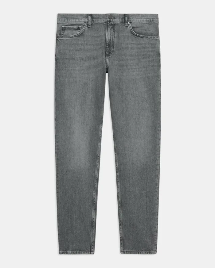 Pants Men Theory Slim Fit Jean In Stretch Denim Rinsed Grey Pants Men Theory Slim Fit Jean In Stretch Denim Rinsed Grey