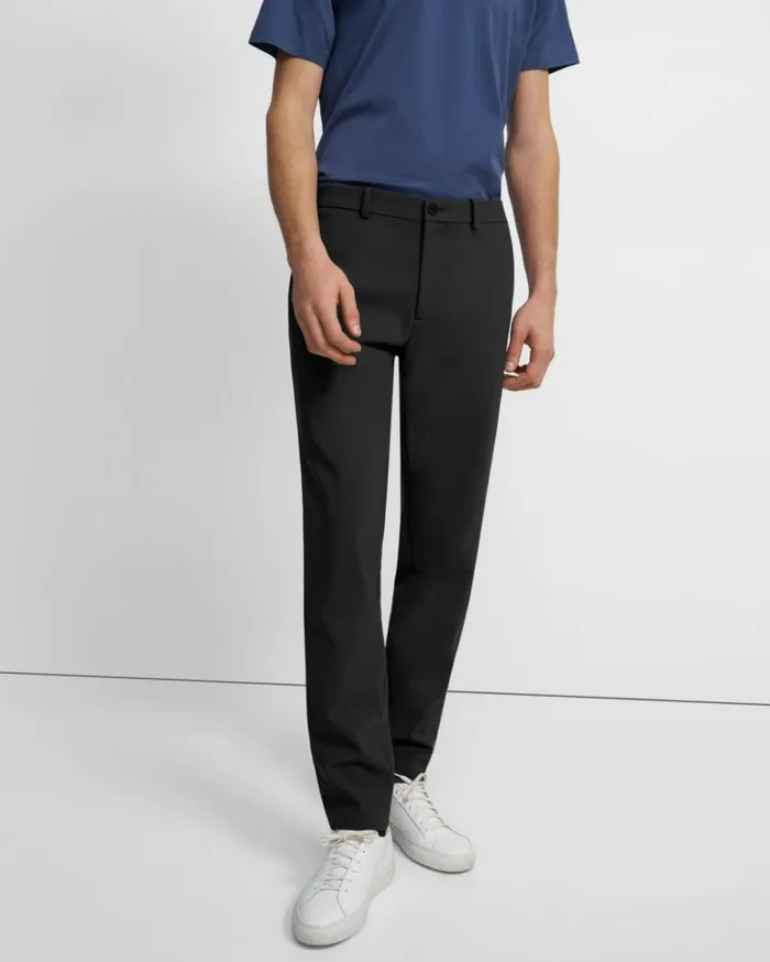 Pants Men Theory Zaine Pant In Precision Ponte Black Pants Men Theory Zaine Pant In Precision Ponte Black