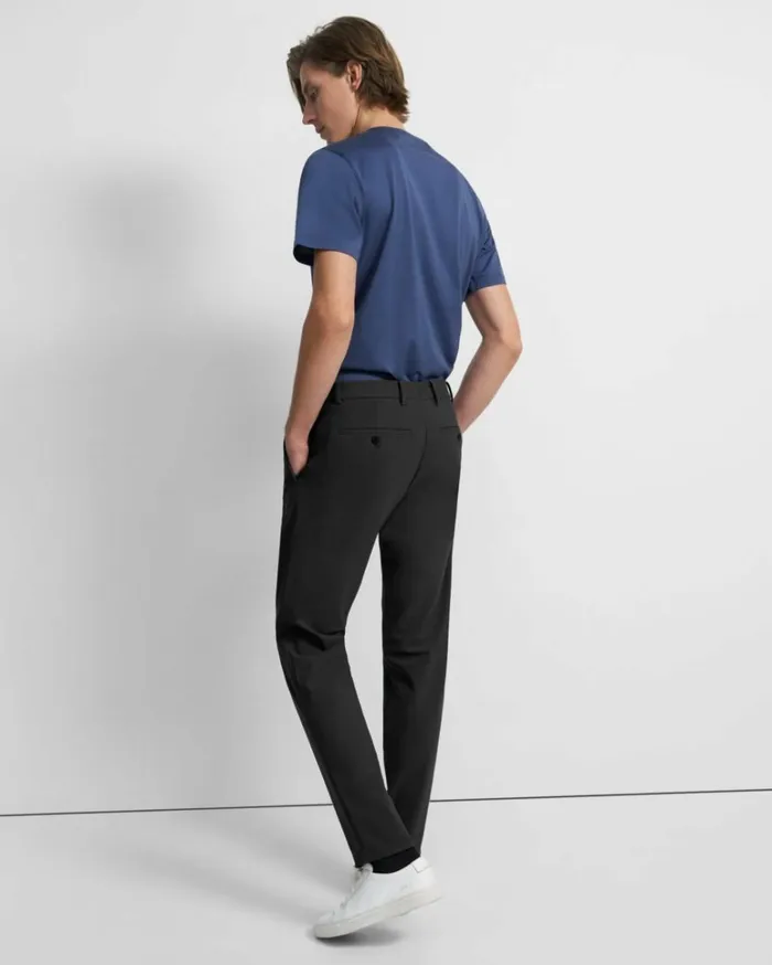 Pants Men Theory Zaine Pant In Precision Ponte Black Pants Men Theory Zaine Pant In Precision Ponte Black