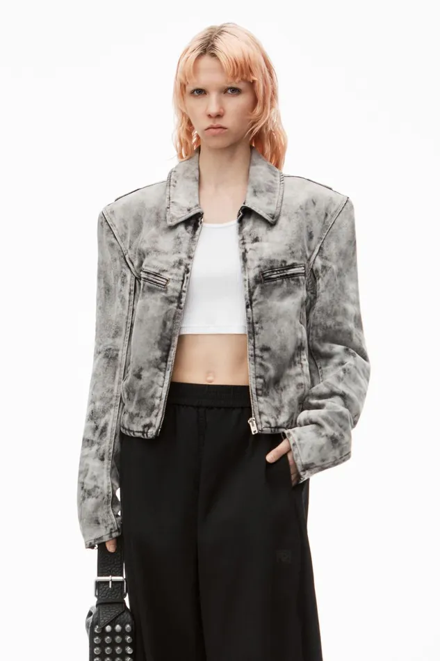 Pants Women Alexander Wang Piped Track Pants In Cotton Twill