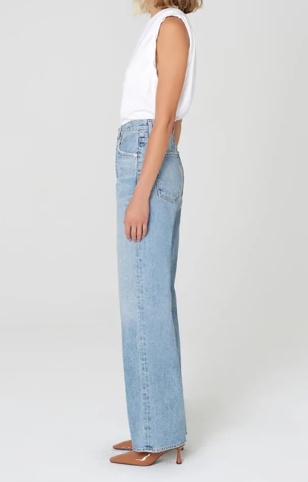Pants Women Citizens Of Humanity Annina Trouser Jean In Blue Mirage Blue Mirage