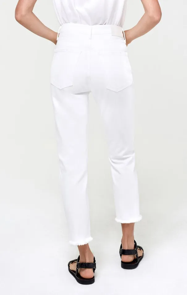 Pants Women Citizens Of Humanity Charlotte Crop High Rise Straight Fit In Fiori Fiori