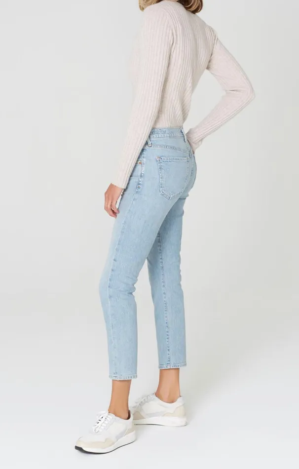 Pants Women Citizens Of Humanity Elsa Mid Rise Slim Fit Crop In Try Me Try Me