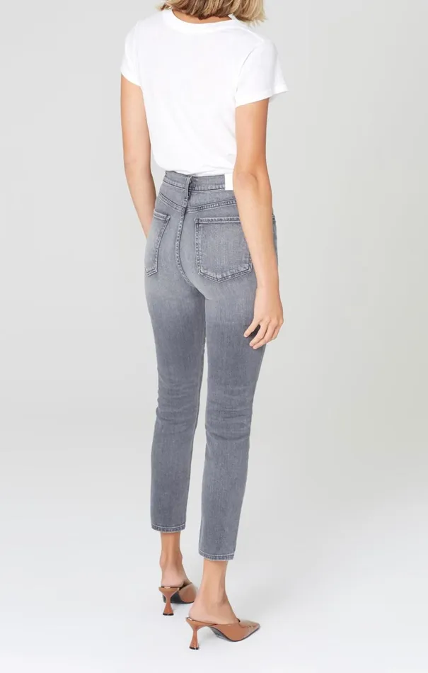 Pants Women Citizens Of Humanity Olivia High Rise Slim Fit In Granite Granite