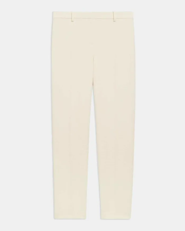 Pants Women Theory Treeca Full Length Pant In Admiral Crepe Rice Pants Women Theory Treeca Full Length Pant In Admiral Crepe Rice