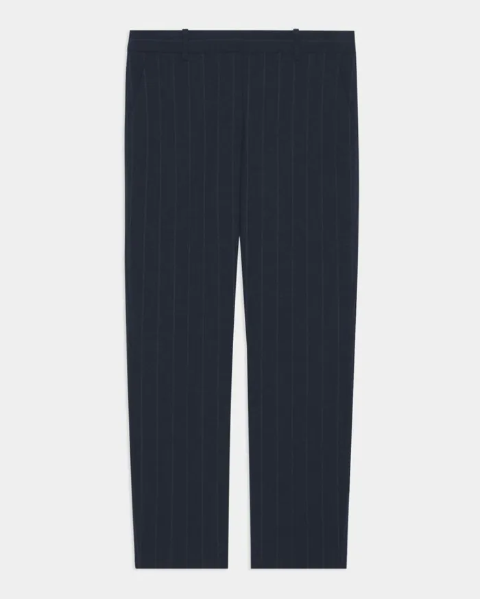 Pants Women Theory Treeca Pant In Good Wool Deep Navy Pants Women Theory Treeca Pant In Good Wool Deep Navy