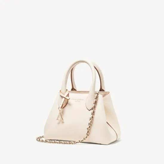 Paris Bag Ivory Pebble Women Aspinal Of London Bridal