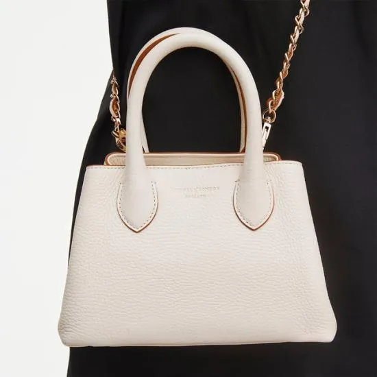 Paris Bag Ivory Pebble Women Aspinal Of London Bridal