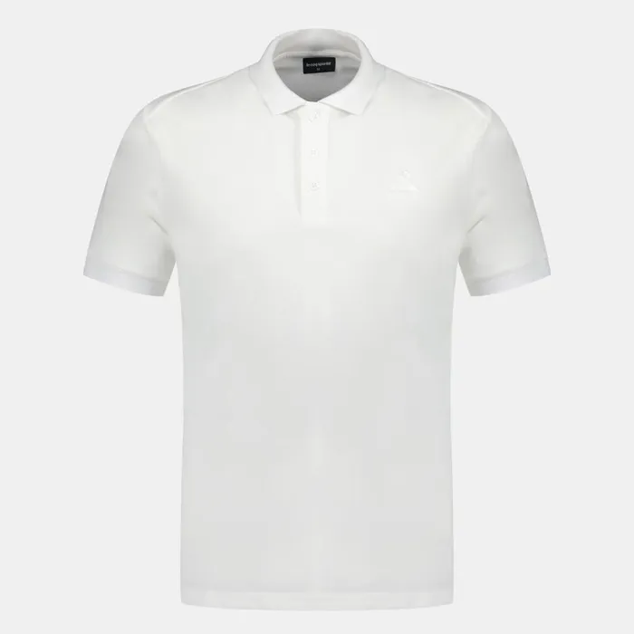 Polos Shirts Men Le Coq Sportif Ton Sur Ton Polo Shirt En Jersey Piqu Coton New Optical White Polos Shirts Men Le Coq Sportif Ton Sur Ton Polo Shirt En Jersey Piqu Coton New Optical White