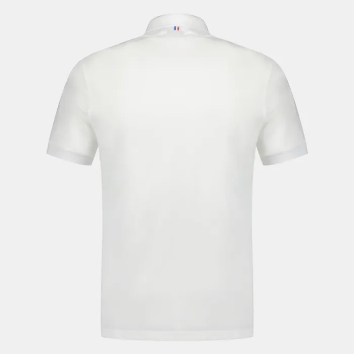 Polos Shirts Men Le Coq Sportif Ton Sur Ton Polo Shirt En Jersey Piqu Coton New Optical White Polos Shirts Men Le Coq Sportif Ton Sur Ton Polo Shirt En Jersey Piqu Coton New Optical White